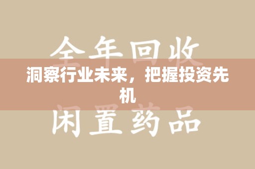 西安洞察行业未来，把握投资先机